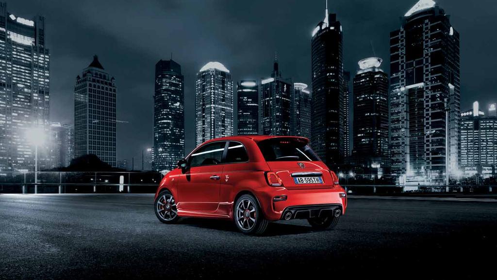 Abarth 595 is the starting model for those who want to enter into the Abarth world. 1.