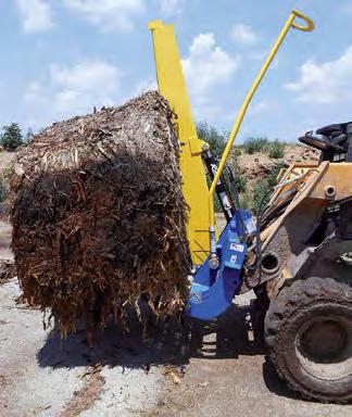 The Bale Slicer selects, picks up, carries and slices bales for efficient and fast feeding or bedding of animals with minimum down time and service.