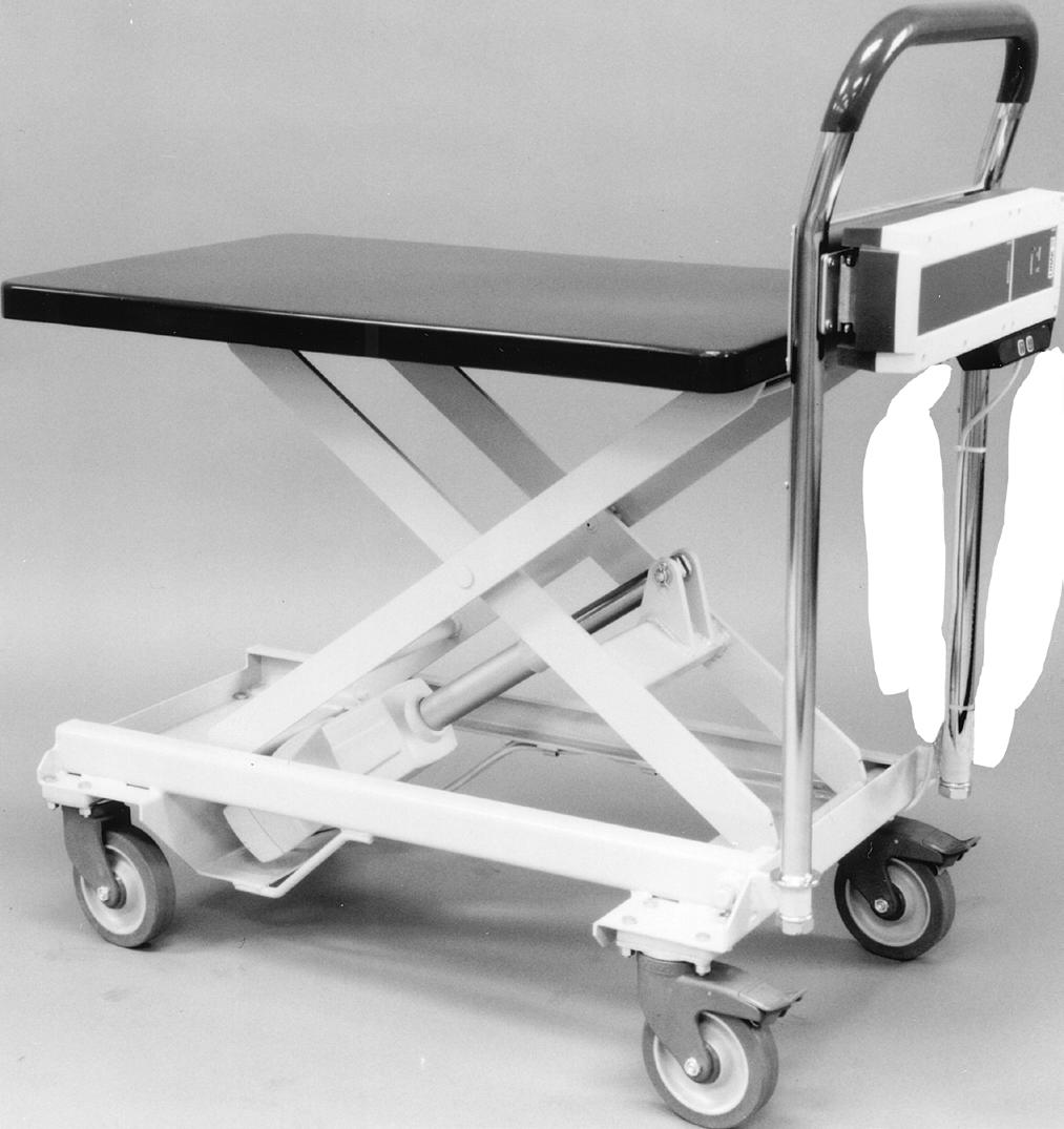 Powered Dandy Owner s Manual PLM 250 Elevating Powered Helper Model# Serial# For equipment manufactured after May 1999. Southworth Products Corp P.O. Box 1380/Portland, Maine 04104-1380 Distributed by Ergonomic Partners Email: sales@ergonomicpartners.