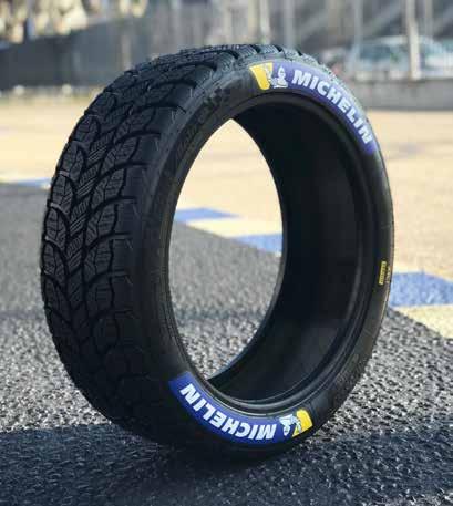 SNOW AND ICE The MICHELIN Pilot Alpin A41 It resembles a conventional winter tyre due to its overall profile and siped tread blocks.