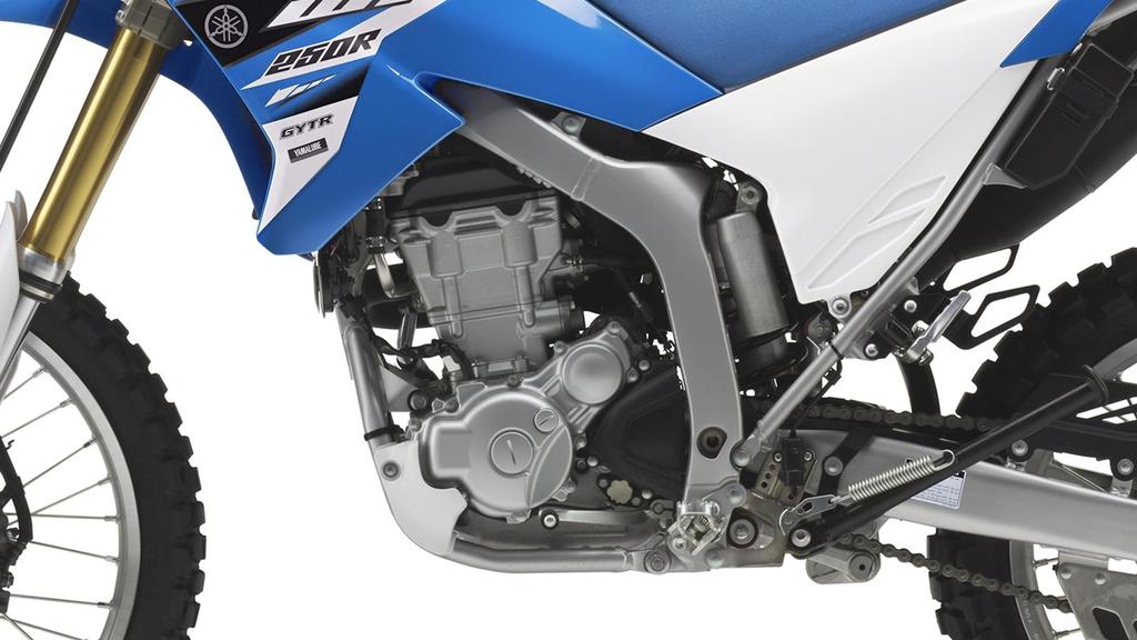 Race-spec suspension This motorcycle is engineered to deliver the purest feel and feedback.