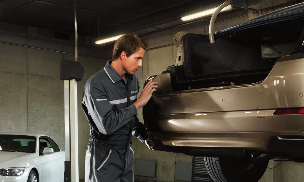 Factory-Approved Repair Procedures Serious repairs often require your vehicle to be disassembled to some extent.