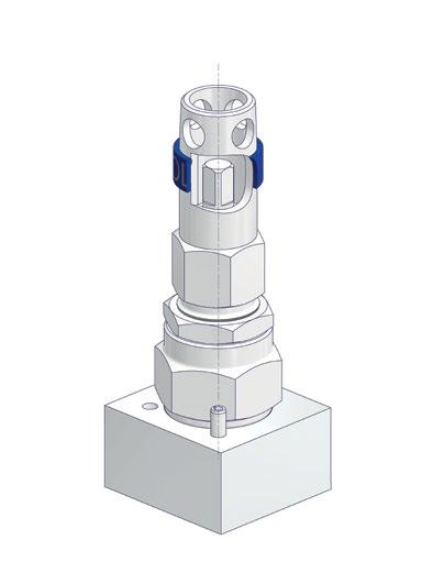 Valve Head Unit Options Pressure-Temperature Rating - Needle Valve for Fugitive Emission Applications Stainless Steel Handwheel and 'Locking
