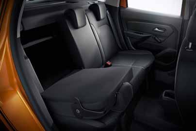 Duster s passenger compartment can be