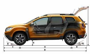1383 1383 N1 - Rear shoulder width 1379 1379 1379 P1 - Distance between hip joint and ceiling in front seats 900 900 900 P2 - Distance between hip joint and ceiling in rear seats 892 892 892 Y -