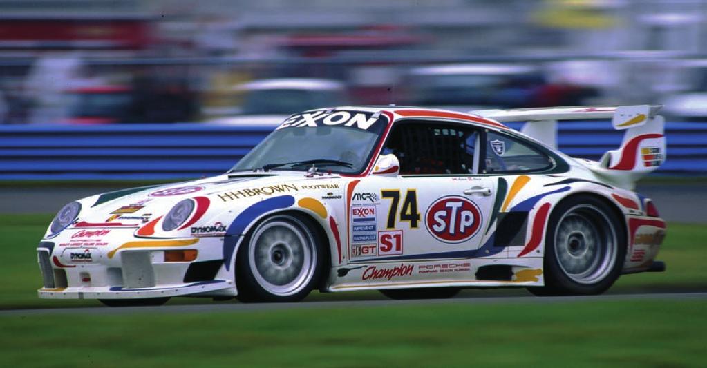 PORSCHE Above: An early customer for Porsche s GT2 in America was Champion Motorsport, who had their