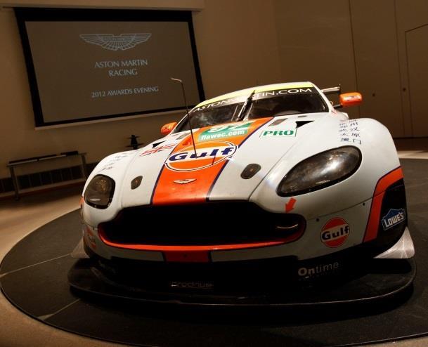 ASTON MARTIN AWARDS CEREMONY All GT4 Challenge of Great Britain competitors receive a complimentary