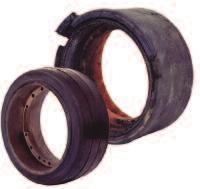 We can supply softer shore hardness for your specialist applications s not lasting long enough? Extend the life of equipment by having old Rubber tyred wheels re-tyred with Polyurethane.