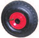 Solid Rubber Tyred s BW, EPR, GB, PBW and PD Series s A range of solid tyred wheels with various centre materials. BW Series Black solid rubber tyre with black metal centre.