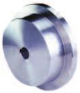 WA Series Single Flanged s A range of single flanged, radiused tread steel wheels fitted into a steel stub axle. These fit within standard sections of channel and I beams.