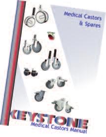 Medical Castors For a large range of Medical castors and wheels available immediately from stock, ask for your copy of our Medical Castors Manual.