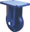 TSP & TFP Series A range of heavy duty towable castors with large diameter hardened ball races to the swivel heads.