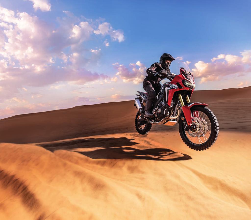 CRF1000L Your purchase of a Honda motorcycle guarantees you servicing and comprehensive parts backup from one of the biggest motorcycle dealer networks in Australia.