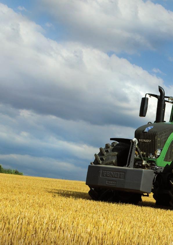 Fendt Efficient Technology The Philosophy: MORE from LESS Innovations, perfectly implemented, are only meaningful and valuable, if they provide an efficiency-enhancing benefit.