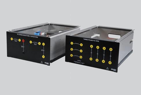 SMART GRID TECHNOLOGIES TRAINING SYSTEM MODEL 8010-C Electrical Loads Resistive, inductive, and capacitive loads are available. Each type of load is housed in a half-size module.