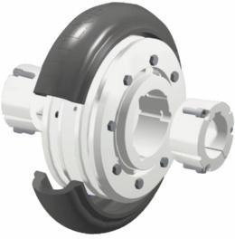 Highly Flexible Couplings ELPEX-B Series General information ELPEX-B coupling types Type EBWN EBWT EBWZ Description Coupling as a shaft-shaft connection with drilled and grooved hubs Coupling as a