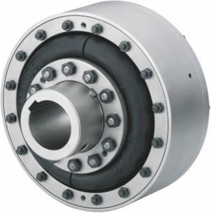 Highly Flexible Couplings ELPEX Series General information Overview ELPEX couplings are highly torsionally flexible and free of torsional backlash.