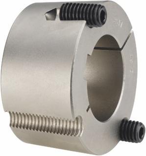 14 Taper Clamping Bushes General information Overview Taper clamping bushes are machine elements which connect a machine shaft with a hub part positively and non-positively.