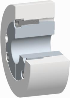 Design Taper clamping bushes are designed with a cylindrical bore and a parallel keyway. A Taper clamping bush has a tapered outside diameter and fits into the taper bore of the hub part.