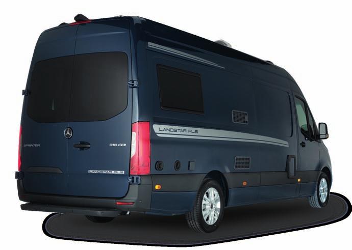 Landstar Features Base Vehicle Mercedes Sprinter 316 CDI (160 PS) 7" touchscreen Keyless start Active brake assist Attention assist Cruise control / Speed limiter setting Bluetooth telephone