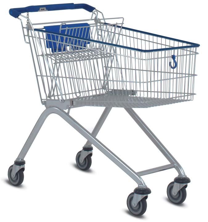 No fuss at the checkout The most obvious feature of this trolley is