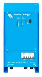 However, when using a standard Skylla Charger, additional equipment is needed to perform the monitoring and alarm functions required for GMDSS.