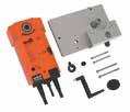 Range and dimensions CR120 7 KITS BFLT24-ST Spring return actuator BFL 24V with thermo-electric fuse (T) and plug (ST) KITS BFL230 Spring return actuator BFL 230V KITS BFLT230 Spring return actuator