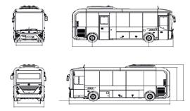 TECHNICAL SPECIFICATIONS EQUIPMENT FEATURES VEHICLE TYPE Vehicle Category & Class Inter-Urban & Touring & Shuttle Bus, M3 category, Class-II & Class-III, LHD STYLE Exterior Design Maintech Midtech