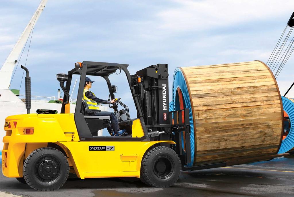 FORKLIFT New criterion of Forklift Trucks Hyundai introduces a new line of diesel