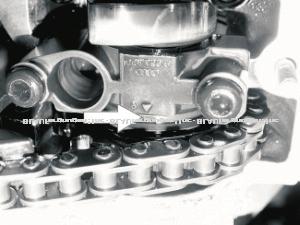 (Image 4) (Image 2) (Image 3) (Image 4) 17) Check to see if timing marks on the camshafts line up simultaneously with the arrows