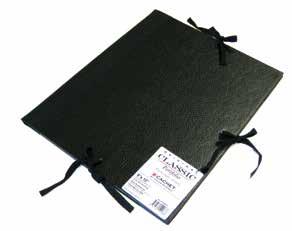 Features archival quality materials to protect work and acid-free black polypropylene inserts. Great for presentations or storage. Economically priced.