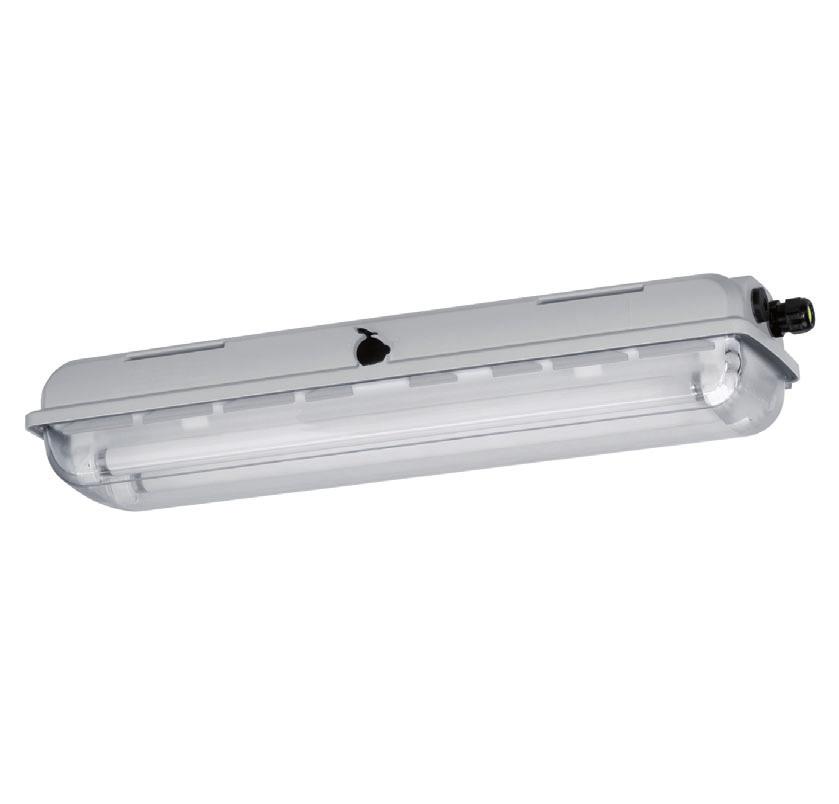 Linear Luminaire for Fluorescent Lamps Operating