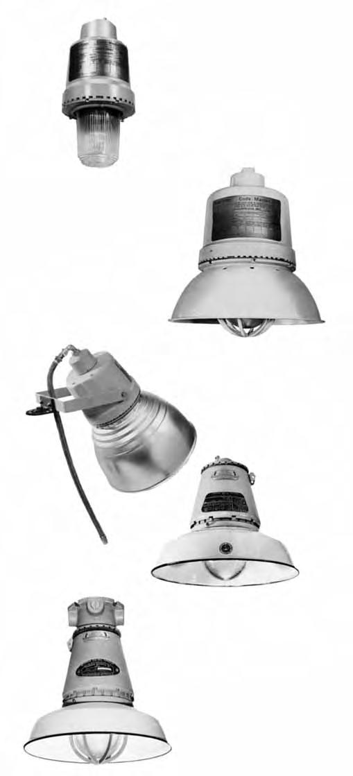 HID Lighting Fixtures: Explosionproof, Dust-Ignitionproof 1-1 Code Master 2 with Polyester Reflector Code Master Jr.