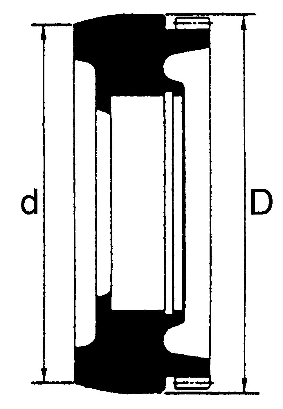 Table 5-4 Track Wheel Wear Dimensions Trolley Code Note: Track wheels are for flat and tapered flanges. d Dimension inch (mm) D Dimension inch (mm) Standard Discard Standard Discard MCR1000 3.60 (91.
