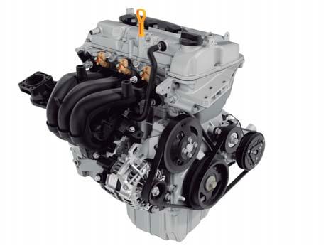 ENGINE K10B engine (1.0-litre petrol) The K10B engine realises efficiency through various weight and friction reductions while maintaining dynamic performance.