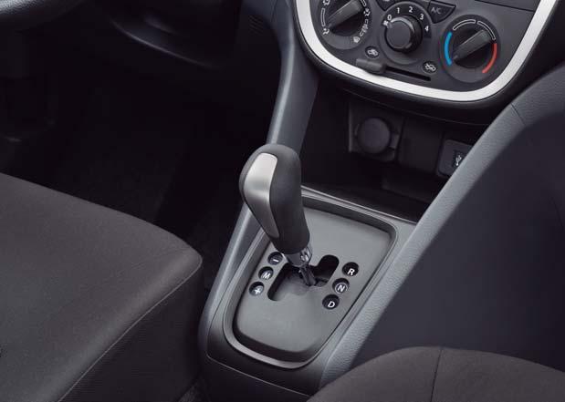 TRANSMISSION Auto Gear Shift Datsun GO 1.2 LUX 5-dr Hyundai i10 1.1 Motion 5-dr Citroen C1 1.0i Attraction 4-dr Peugeot 107 1.0 Urban 4-dr Chevrolet Spark 1.