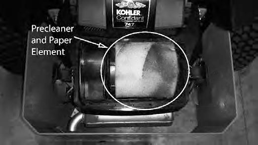 Do not blow the filter out using compressed air. Doing so will greatly reduce the air cleaner s effectiveness.