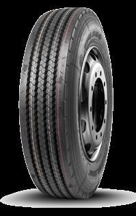 LFL 866 Steer axle tyre Suitable for medium/long haul Available in sizes: