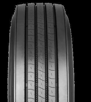 Even longer wearing tread compound on the outside, cool running base rubber compound on the inside. Stone ejectors protect the casing in base of the tread groove.