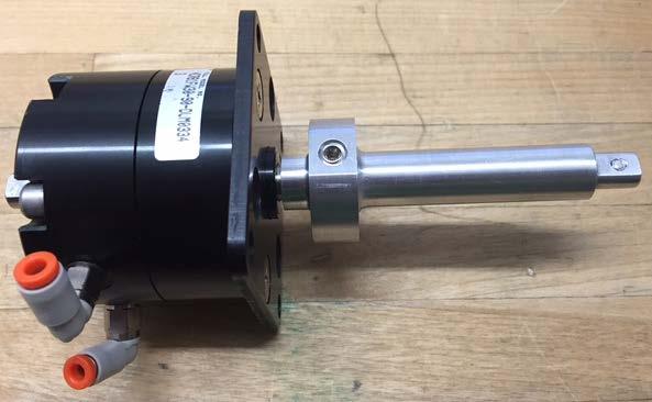 for re-use. 12. Install the Actuator Shaft onto the new Actuator and tighten the (2) set screws using a 3/32 inch Hex Wrench.
