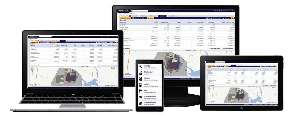 TAKES THE GUESSWORK OUT OF MANAGING YOUR EQUIPMENT CAT TECHNOLOGY Cat LINK telematics technology helps take the complexity out of managing your job sites by gathering data generated by your