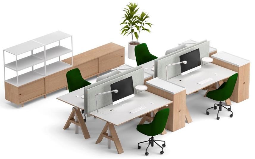 A-FRAME INFORMATION Price list 1. 219-2-5 A-frame Design: Anderssen & Voll A-FRAME A-frame desk tops are made of 19 mm MDF with straight edge. Radius.