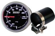 These mechanical gauges require no electrical power for operation making them an ideal choice for racing vehicles with no or low powered electrical systems. AU8001 Boost/Vac 30In.