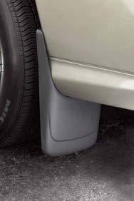 SAVANA Molded Splash Guards These Molded Splash Guards fit directly behind the rear wheels to help protect against tire splash and mud. Splash Guards - Front Molded - Set, Paintable, Black 12496340 0.
