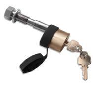 SAVANA Locking Hitch Pin Protect your trailering items with this Locking Hitch Pin. It securely locks a ball mount to your vehicle s 2 trailer hitch receiver.