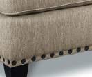Nailhead trim can be removed from styles when it is a standard feature.