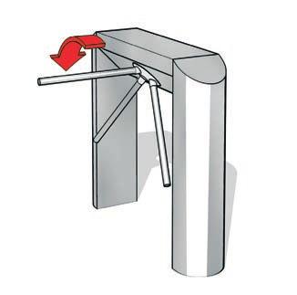dormakaba Tripod And Waist Height Turnstiles TPB-E02 Tripod Turnstiles Standard units TPB-E02 Construction Finish Housing material Base column, base or flange plate material Crossbar material