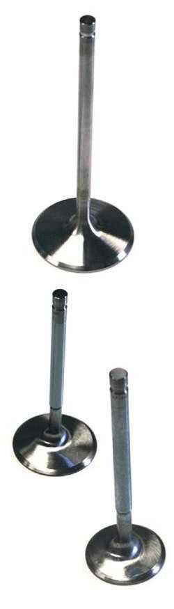 FOR RACERS, BY RACERS SINCE 1981. ACCESSORIES & SERVICE PARTS STAINLESS STEEL INTAKE VALVES PART NO. ENGINE DESCRIPTION O.S. 21311940 SBC 1.940 x 11/32 (Iron Eagle S/S, Vortec) No 21312020 SBC 2.