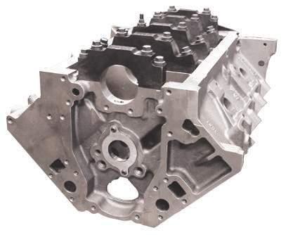 By utilizing conventional style main caps and oil pans with LS rotating assemblies and related components, Dart has addressed the windage and oil control problems which result from the factory LS