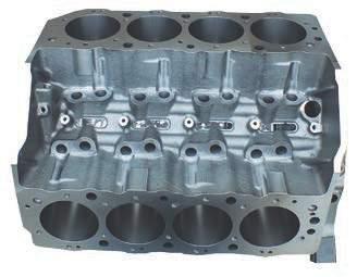 The water block is available with a 4.350 bore diameter, and the siamesed bore blocks can be bored to 4.625 diameter. PART NO. MATL CAPS DECK HT.